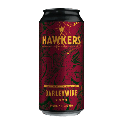 Hawkers Apple Brandy Barrel-Aged Barleywine 2023 440ml Can Craft Beer Hawkers Beer