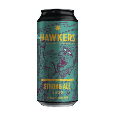 Hawkers Apple Brandy Barrel Aged Strong Ale 2023 440ml Can Craft Beer Hawkers Beer