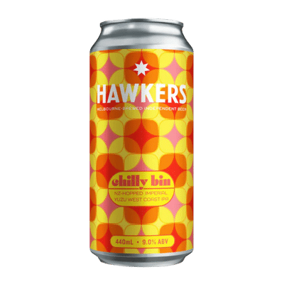 Hawkers Chilly Bin NZ-Hopped Imperial Yuzu WCIPA 440ml Can Craft Beer Hawkers Beer