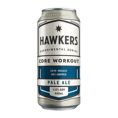 Hawkers Core Workout Cryo Mosaic DH Pale Ale 440ml Can Craft Beer Hawkers Beer