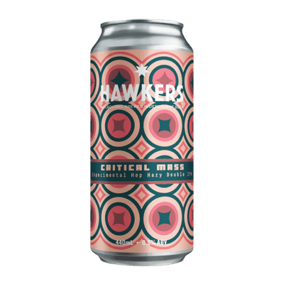 Hawkers Critical Mass Experimental Hop Hazy Double IPA 440ml Can Craft Beer Hawkers Beer