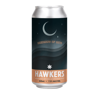 Hawkers Dreaming of Oats Hazy IPA Single Craft Beer Hawkers Beer