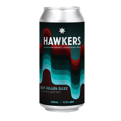 Hawkers East Island Haze DIPA Single Craft Beer Hawkers Beer