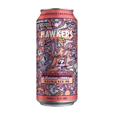 Hawkers Four Seasons Autumn Double Red IPA 440ml Can Hawkers Beer