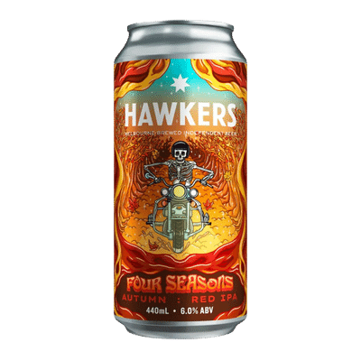 Hawkers Four Seasons Autumn Red IPA 440ml Can Craft Beer Hawkers Beer