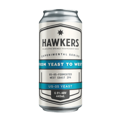 Hawkers From Yeast to West US-05-Fermented West Coast IPA 440ml Can Craft Beer Hawkers Beer