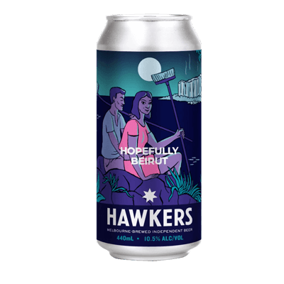 Hawkers Hopefully Beirut Barleywine Single Craft Beer Hawkers Beer