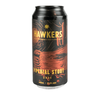 Hawkers Imperial Stout 2021 440ml Can Craft Beer Hawkers Beer