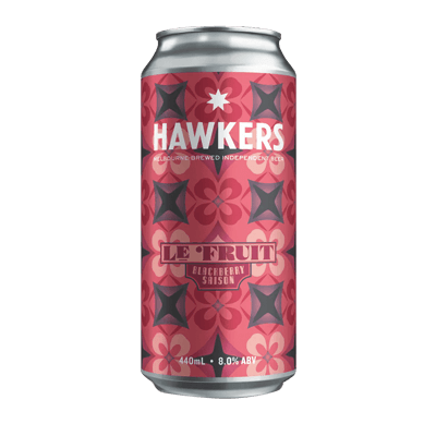 Hawkers Le Fruit Blackberry Saison 440ml Can Craft Beer Hawkers Beer