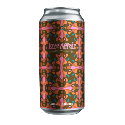 Hawkers Love Affair Chocolate Dark Lager 440ml Can Craft Beer Hawkers Beer