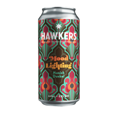 Hawkers Mood Lighting Munich Dunkel 440ml Can Craft Beer Hawkers Beer