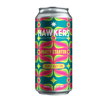Hawkers Party Starter Triple Hazy IPA 440ml Can Craft Beer Hawkers Beer