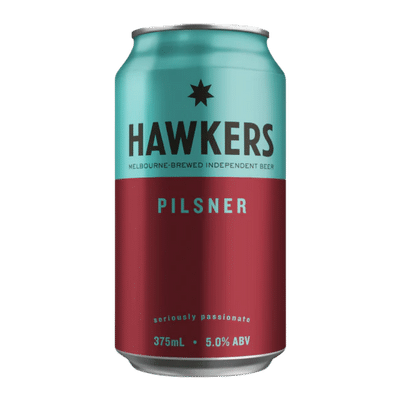 Hawkers Pilsner 375ml Can Craft Beer Hawkers Beer