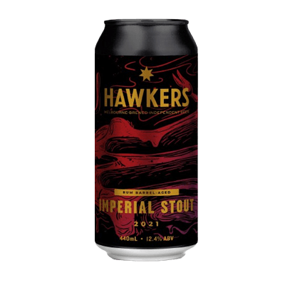 Hawkers Rum Barrel Aged Imperial Stout 2021 Craft Beer Hawkers Beer