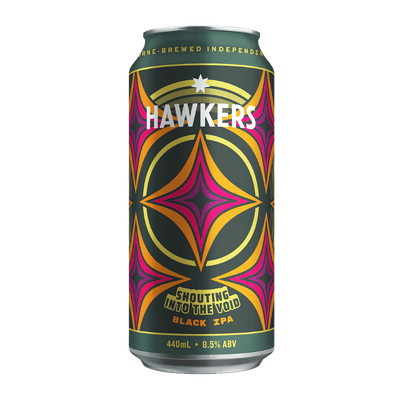Hawkers Shouting Into The Void Black IPA 440ml Can Hawkers Beer