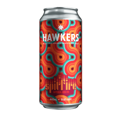 Hawkers Spitfire Imperial Red IPA 440ml Can Craft Beer Hawkers Beer