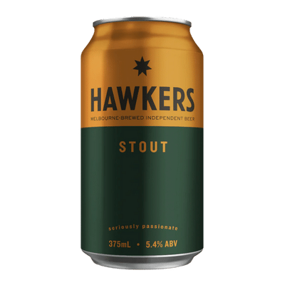 Hawkers Stout 375ml Can Craft Beer Hawkers Beer