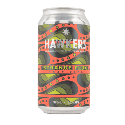 Hawkers Strange Flux Hazy DIPA 375ml Can Craft Beer Hawkers Beer