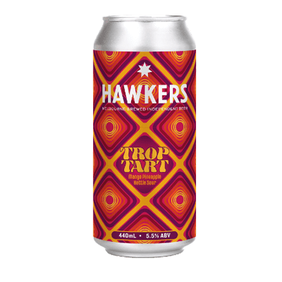 Hawkers Trop Tart Mango Pineapple Sour 440ml Can Craft Beer Hawkers Beer