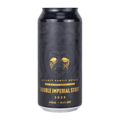 Hawkers Willett Family Estate Rye Whiskey Barrel-Aged Double Imperial Stout 2023 440ml Can Craft Beer Hawkers Beer