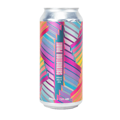 Hawkers x Altitude Brewing Saturation Point HDHC Hazy IPA 440ml Can Craft Beer Hawkers Beer