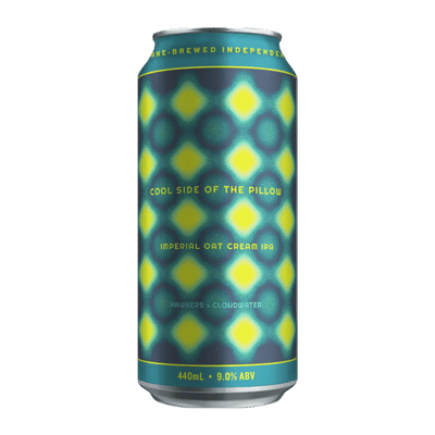 Hawkers x Cloudwater Cool Side Of The Pillow Oat Cream IPA 440ml Can Craft Beer Hawkers Beer