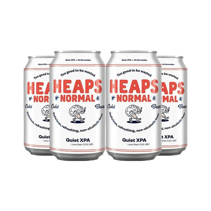 Heaps Normal Quiet XPA Pack of 4 Sans Drinks Bundle Heaps Normal