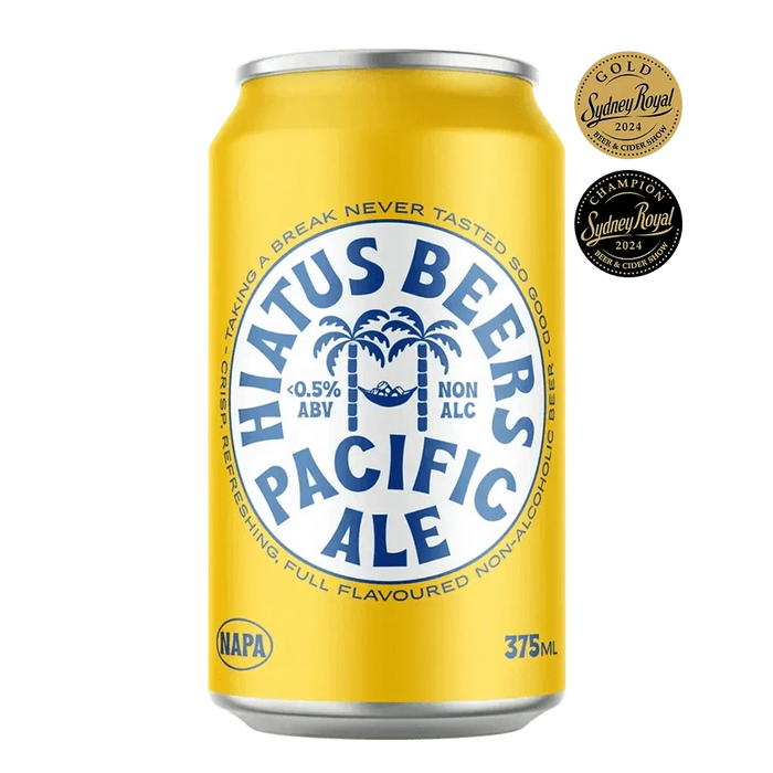Hiatus Beers Non-Alcoholic Pacific Ale Single Sans Drinks Bundle Hiatus Beers