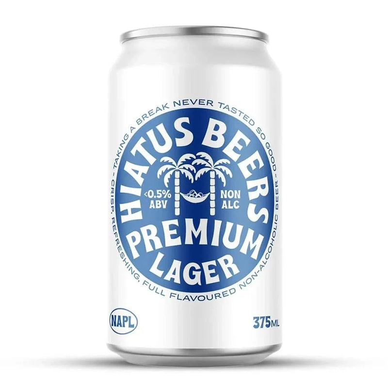 Hiatus Premium Lager Sansdrinks Sans Drinks