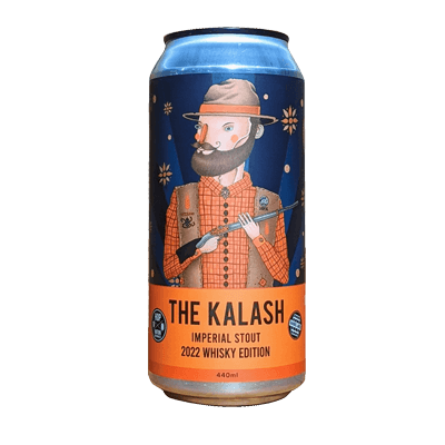 Hop Nation/Bakery Hill Distillery The Kalash Imperial Stout 2022 Whisky Edition 440ml Can Craft Beer Hop Nation Brewing Co