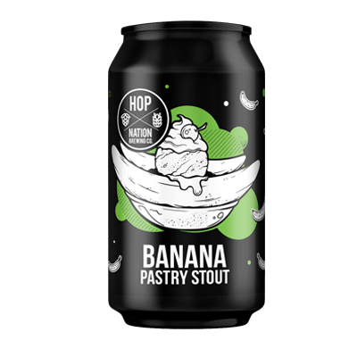 Hop Nation Banana Pastry Stout Single Craft Beer Hop Nation Brewing Co