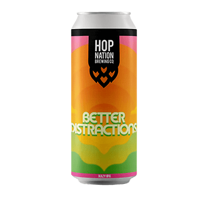 Hop Nation Better Distractions Hazy IPA 440ml Can Craft Beer Hop Nation Brewing Co