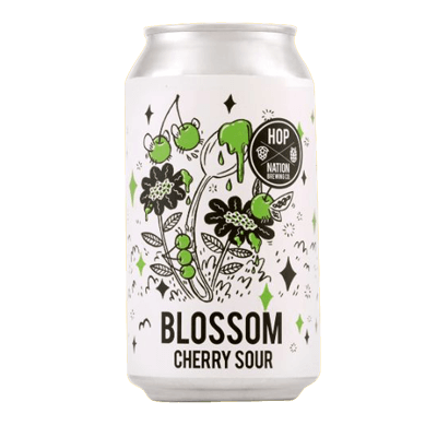 Hop Nation Blossom Cherry Sour Ale Single Hop Nation Brewing Co