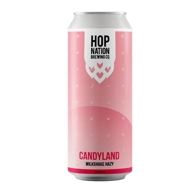Hop Nation Candyland Milkshake Hazy IPA Craft Beer Hop Nation Brewing Co