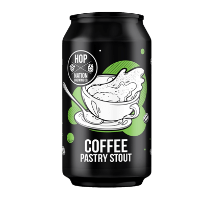 Hop Nation Coffee Pastry Stout Single Craft Beer Hop Nation Brewing Co