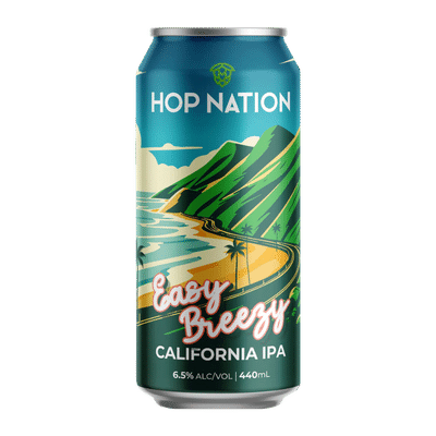 Hop Nation Easy Breezy California IPA 440ml Can Craft Beer Hop Nation Brewing Co