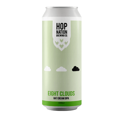 Hop Nation Eight Clouds Oat Cream DIPA Craft Beer Hop Nation Brewing Co