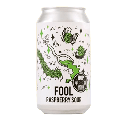 Hop Nation Fool Raspberry Sour Ale Single Craft Beer Hop Nation Brewing Co