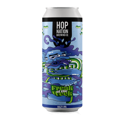 Hop Nation Freak of the Week Hazy IPA 440ml Can Craft Beer Hop Nation Brewing Co