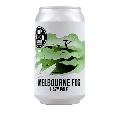 Hop Nation Melbourne Fog Hazy Pale Ale Craft Beer Hop Nation Brewing Co