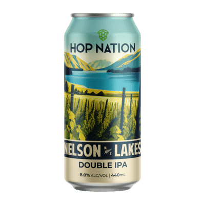 Hop Nation Nelson Lakes DIPA 440ml Can Craft Beer Hop Nation Brewing Co