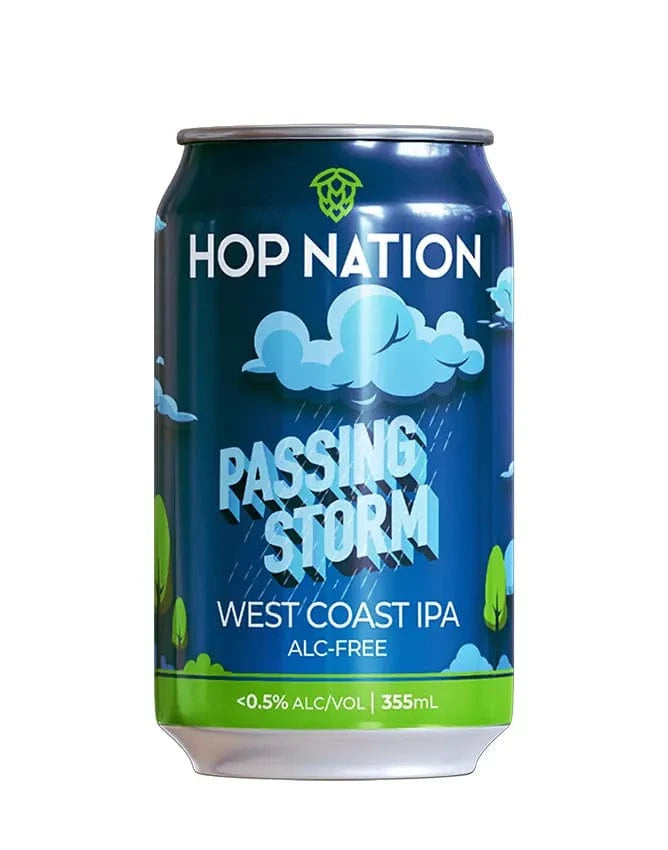 Hop Nation Passing Storm WCIPA 1x355mls Sans Drinks Bundle Hop Nation Brewing Co