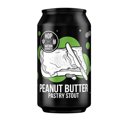 Hop Nation Peanut Butter Pastry Stout Single Craft Beer Hop Nation Brewing Co