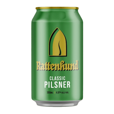Hop Nation Rattenhund Pilsner 355ml Can Craft Beer Hop Nation Brewing Co