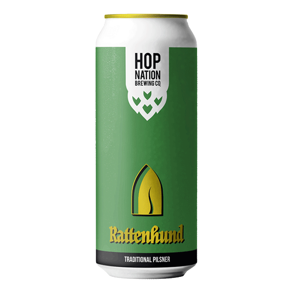 Hop Nation Rattenhund Pilsner Craft Beer Hop Nation Brewing Co