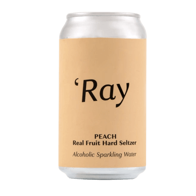 Hop Nation Ray Peach Hard Seltzer Craft Beer Hop Nation Brewing Co