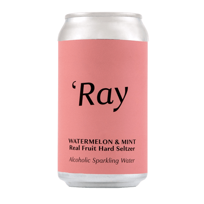 Hop Nation Ray Watermelon & Mint Hard Seltzer Craft Beer Hop Nation Brewing Co
