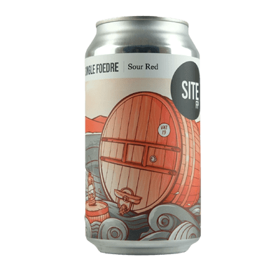 Hop Nation Site Single Foudre Sour Red Ale 375ml Can Single Craft Beer Hop Nation Brewing Co
