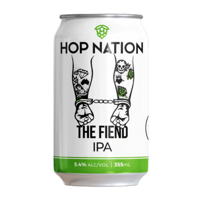 Hop Nation The Fiend IPA 355ml Can Craft Beer Hop Nation Brewing Co