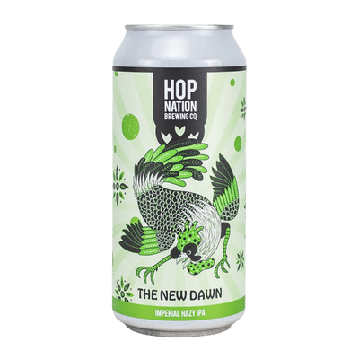 Hop Nation The New Dawn Imperial Hazy IPA 440ml Can Craft Beer Hop Nation Brewing Co